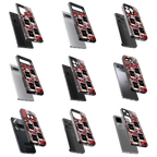 Polaroid Personalised Glass Phone Case