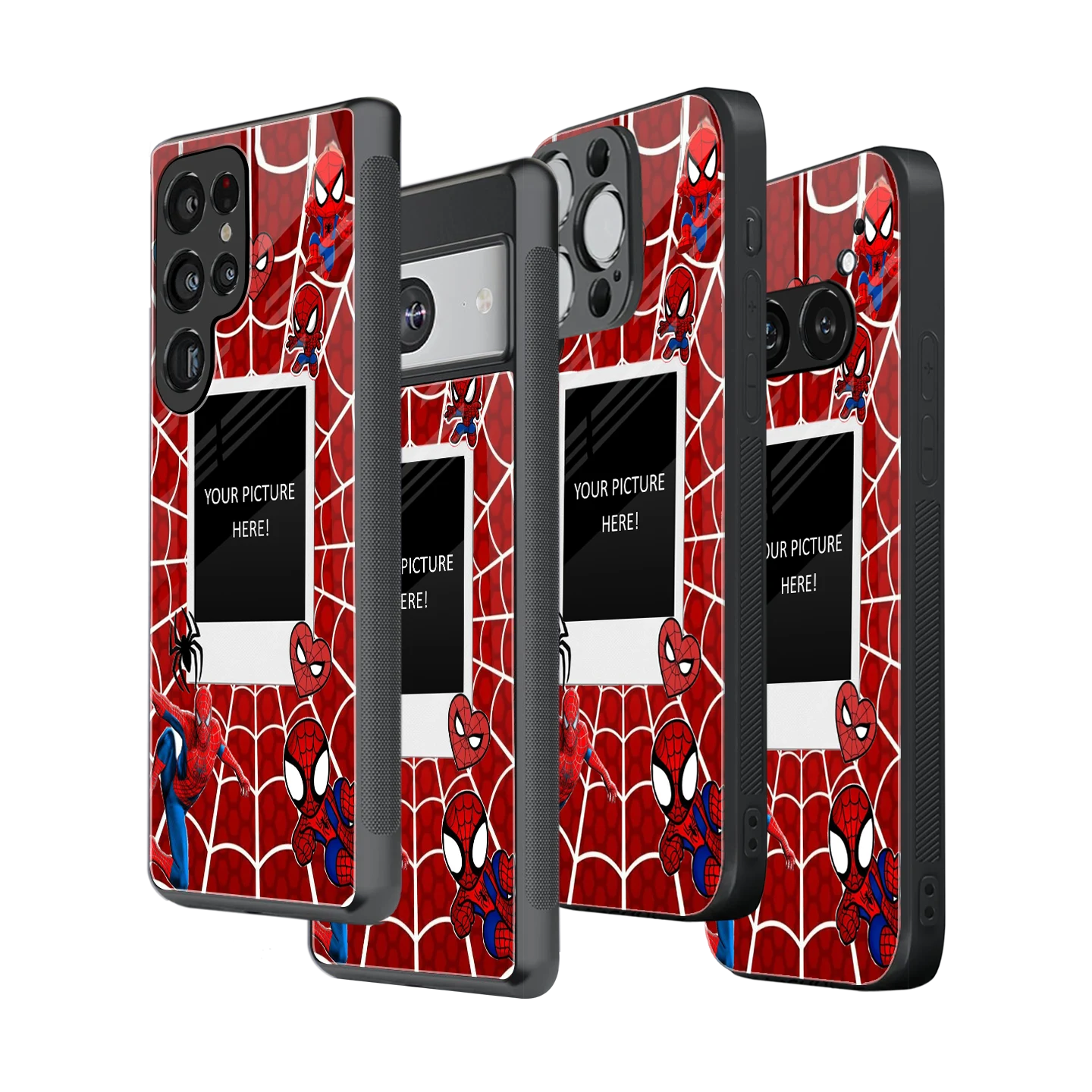 Polaroid Personalised Glass Phone Case