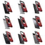 Polaroid Personalised Glass Phone Case