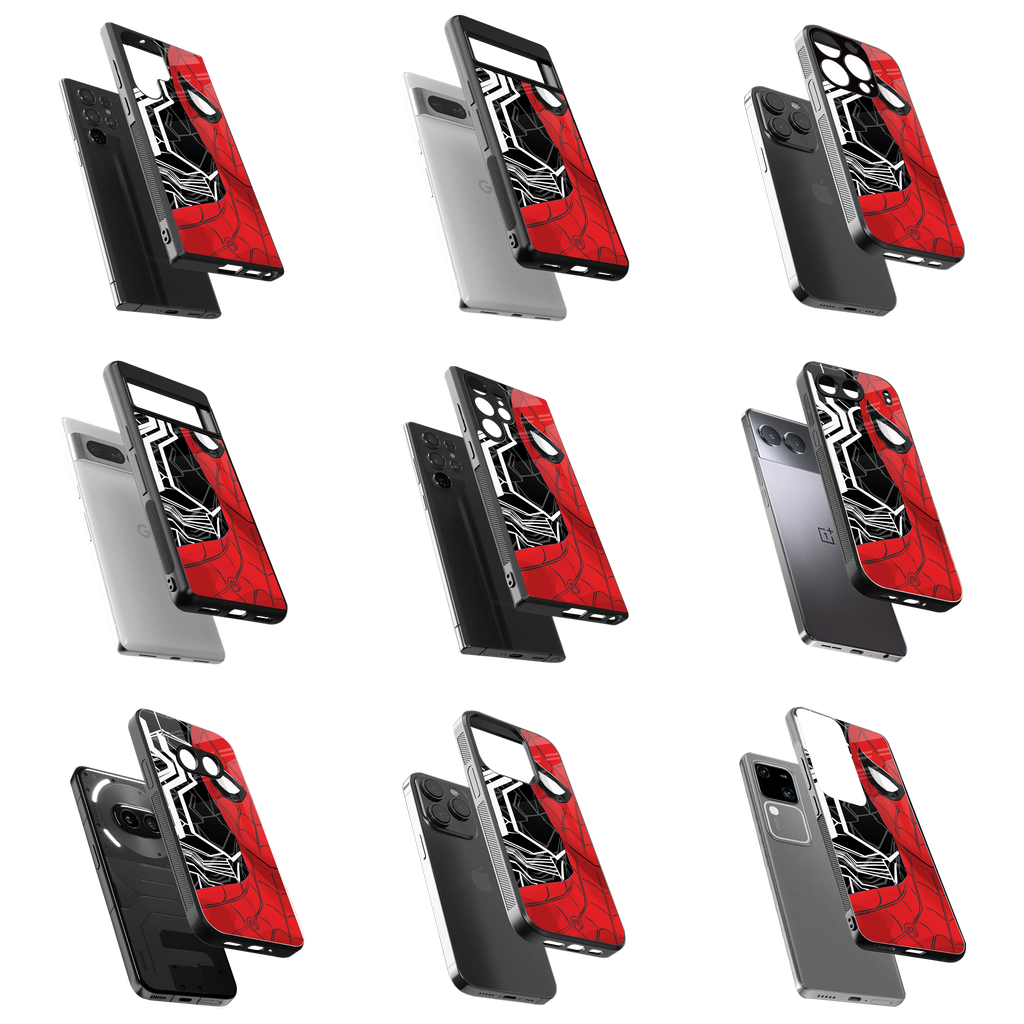 Durable Glass Back Mobile Case for iPhone, Samsung, OnePlus, Google Pixel, Redmi, Vivo, Oppo