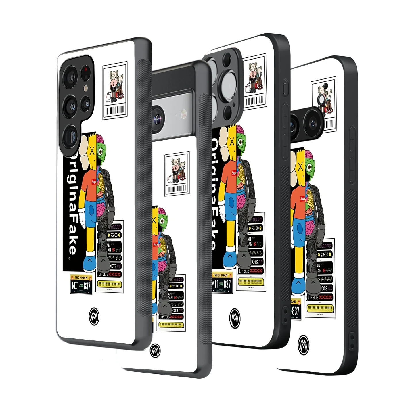 Stylish Glass Back Case for All Smartphones iPhone, Samsung, OnePlus, Pixel, Redmi, Oppo, Vivo, Motorola