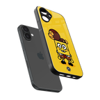 spongebob back phone cover | glass case for iphone 16