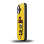 spongebob back phone cover | glass case for iphone 16