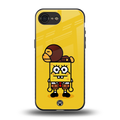 spongebob back phone cover | glass case for iphone 16e