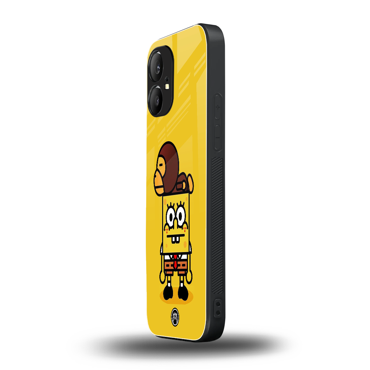 spongebob back phone cover | glass case for nothing phone 1