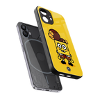 spongebob back phone cover | glass case for nothing phone 2