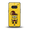 spongebob back phone cover | glass case for nothing phone 2a