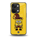 spongebob back phone cover | glass case for oneplus nord 3