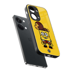 spongebob back phone cover | glass case for oneplus nord 3