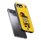spongebob back phone cover | glass case for oneplus nord 4