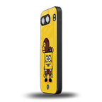 spongebob back phone cover | glass case for oneplus nord 4