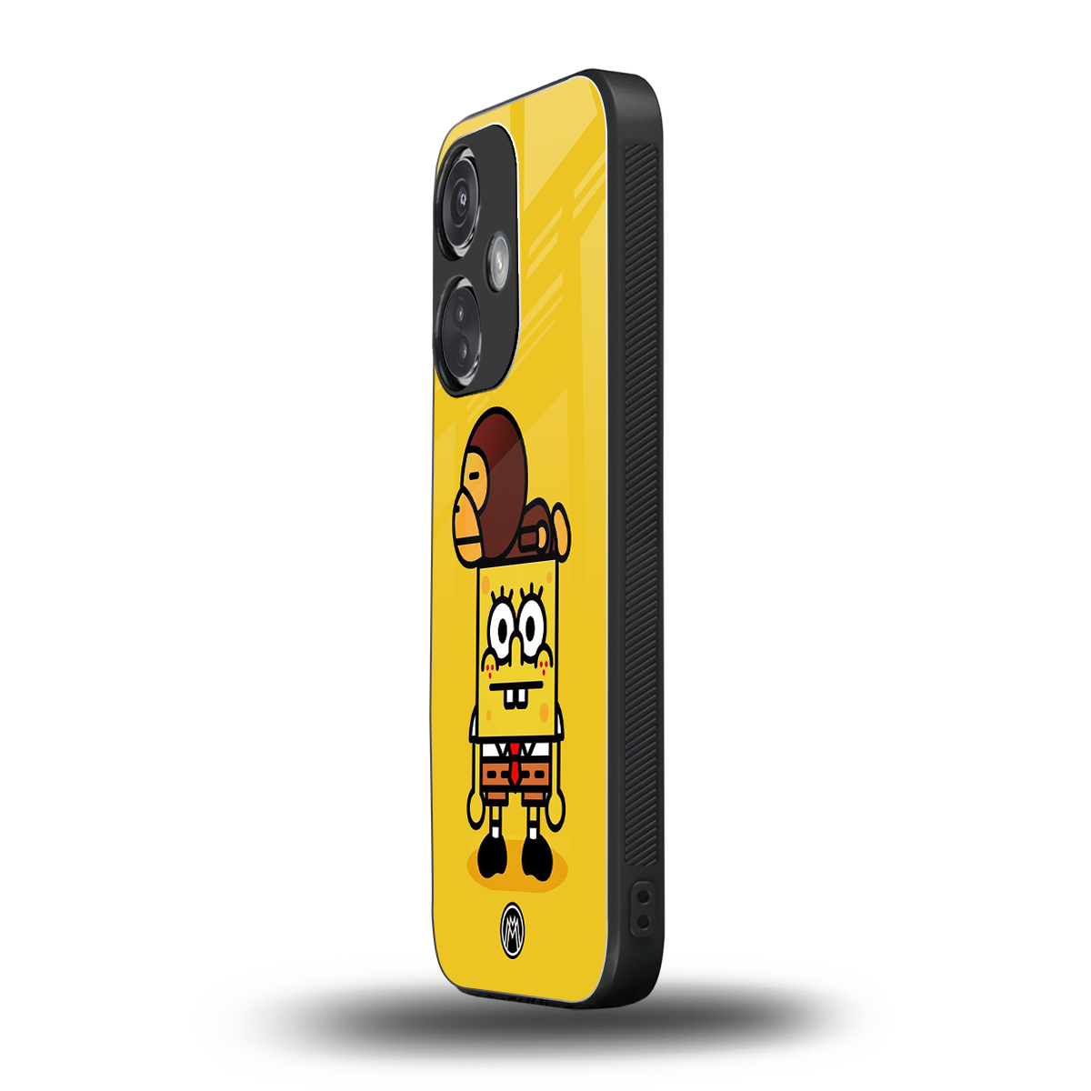 spongebob back phone cover | glass case for oneplus nord ce 3