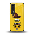 spongebob back phone cover | glass case for oneplus nord ce 4