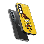 spongebob back phone cover | glass case for oneplus nord ce 4