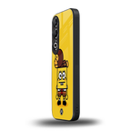spongebob back phone cover | glass case for oneplus nord ce 4