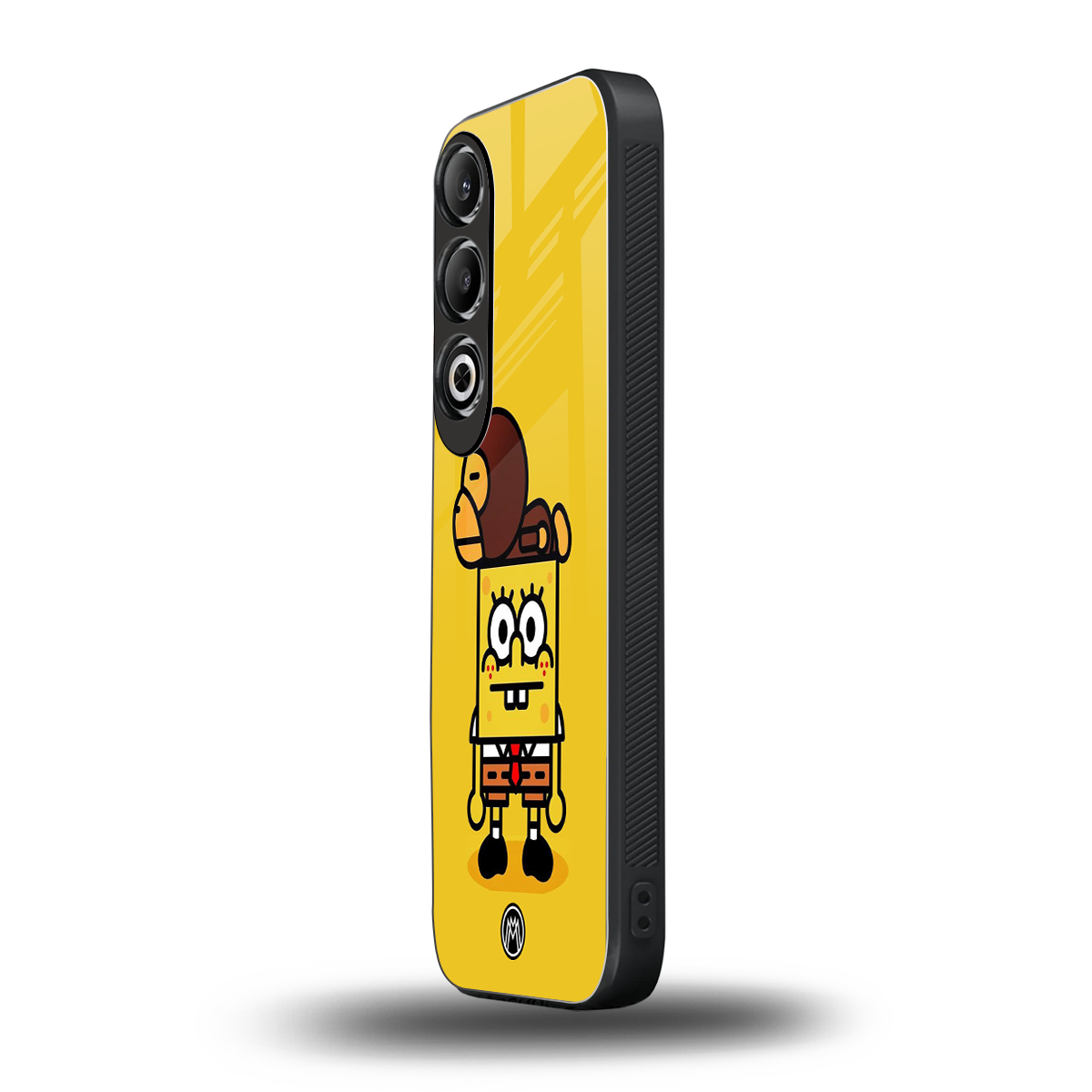 spongebob back phone cover | glass case for oneplus nord ce 4