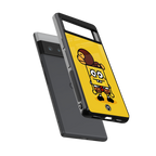 spongebob back phone cover | glass case for google pixel 6 pro