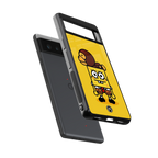 spongebob back phone cover | glass case for google pixel 6