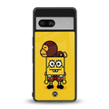 spongebob back phone cover | glass case for Google Pixel 7