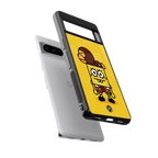 spongebob back phone cover | glass case for google pixel 8 pro