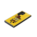 spongebob back phone cover | glass case for samsung galaxy s23 ultra