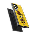 spongebob back phone cover | glass case for samsung galaxy s25 ultra