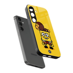 spongebob back phone cover | glass case for samsung galaxy s24
