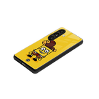 spongebob back phone cover | glass case for samsung galaxy s25 plus