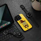 spongebob back phone cover | glass case for iphone 16 plus