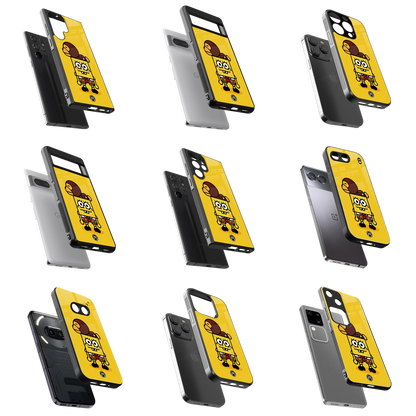 Durable Glass Back Mobile Case for iPhone, Samsung, OnePlus, Google Pixel, Redmi, Vivo, Oppo