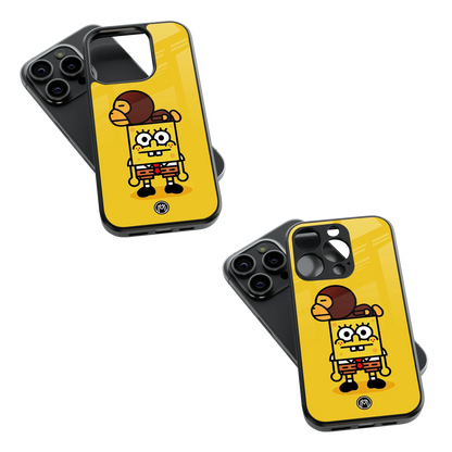 Trendy Glass Back Mobile Case for iPhone, Samsung, Redmi, OnePlus, Google Pixel, Motorola
