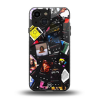 spotify and chill vibes music back phone cover | glass case for iphone 13 mini