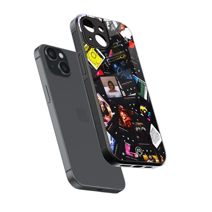 spotify and chill vibes music back phone cover | glass case for iphone 13 mini