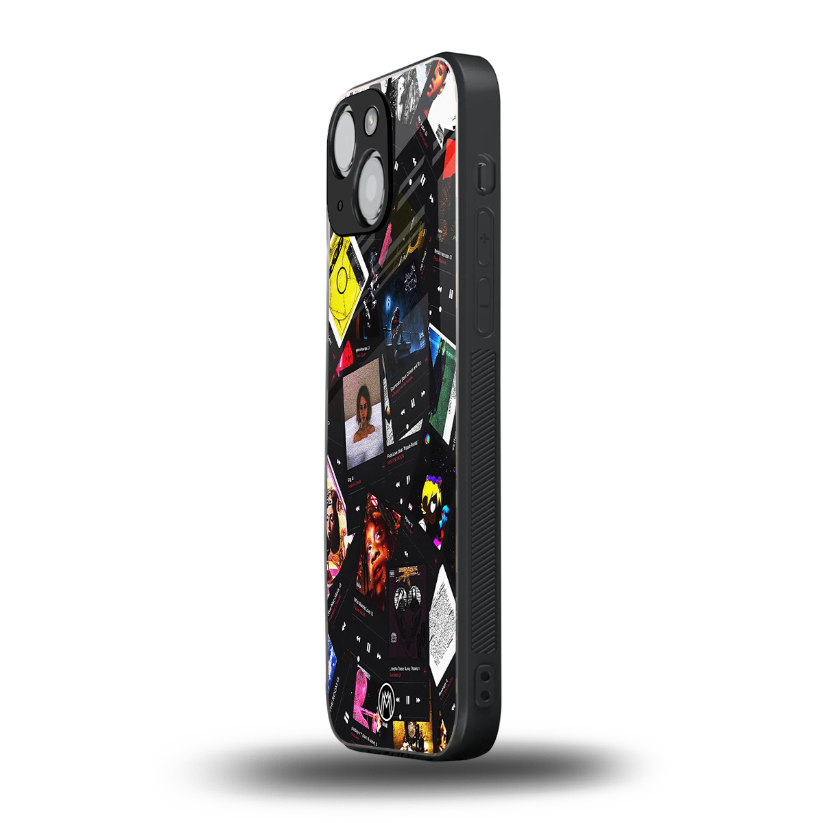 spotify and chill vibes music back phone cover | glass case for iphone 13 mini