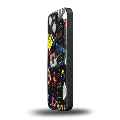 spotify and chill vibes music back phone cover | glass case for iphone 13 mini