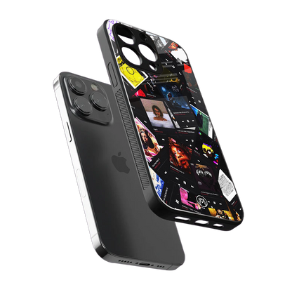 spotify and chill vibes music back phone cover | glass case for iphone 13 pro max