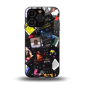 spotify and chill vibes music back phone cover | glass case for iphone 13 pro