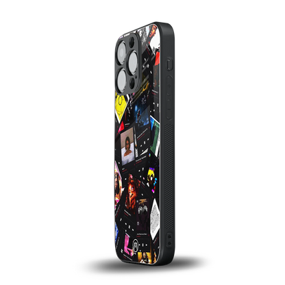 spotify and chill vibes music back phone cover | glass case for iphone 13 pro