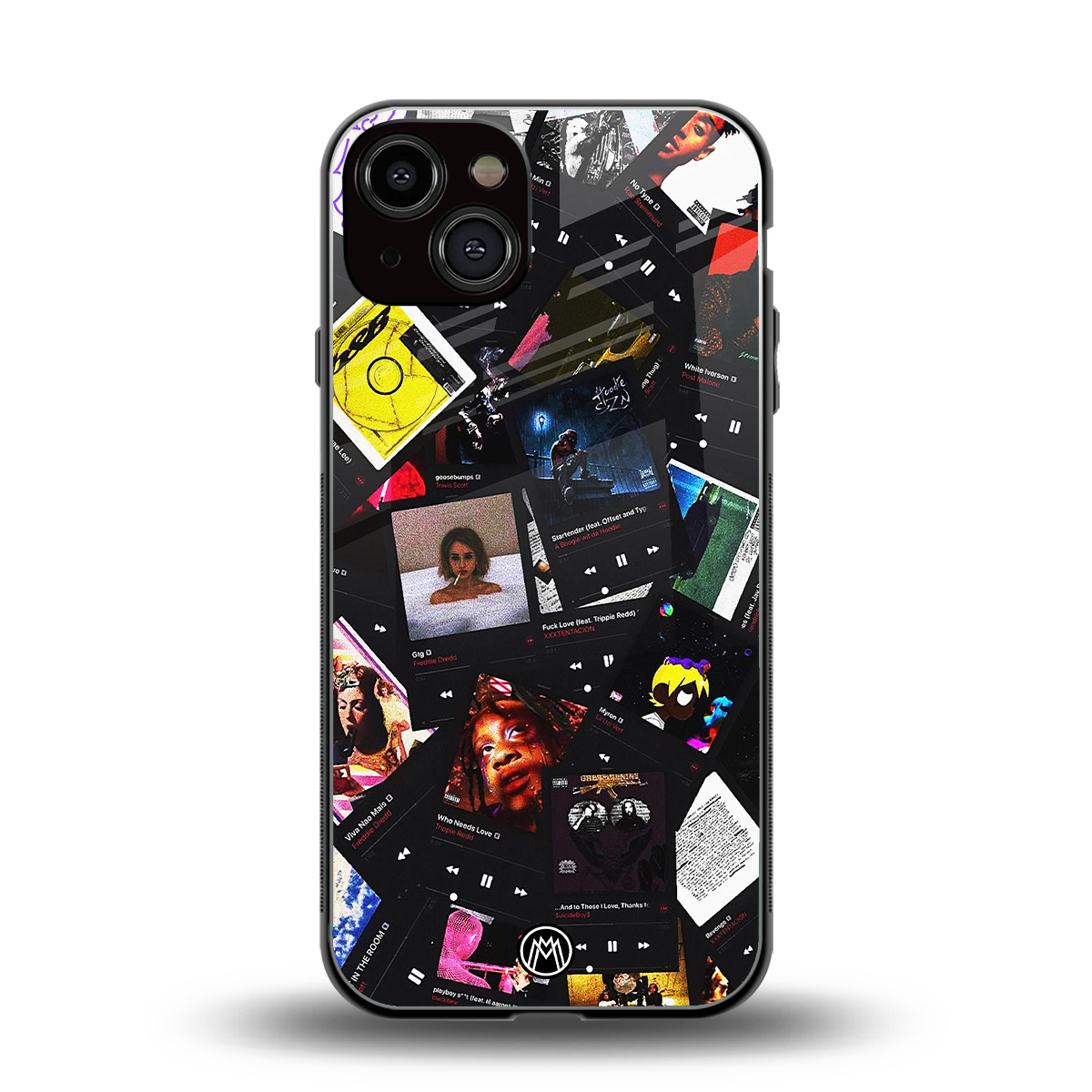 spotify and chill vibes music back phone cover | glass case for iphone 13