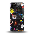spotify and chill vibes music back phone cover | glass case for iphone 15 plus