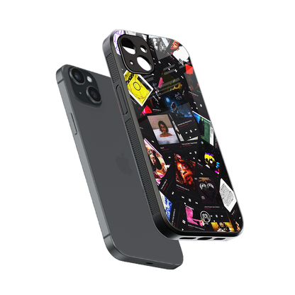 spotify and chill vibes music back phone cover | glass case for iphone 14 plus
