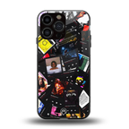 spotify and chill vibes music back phone cover | glass case for iphone 14 pro max