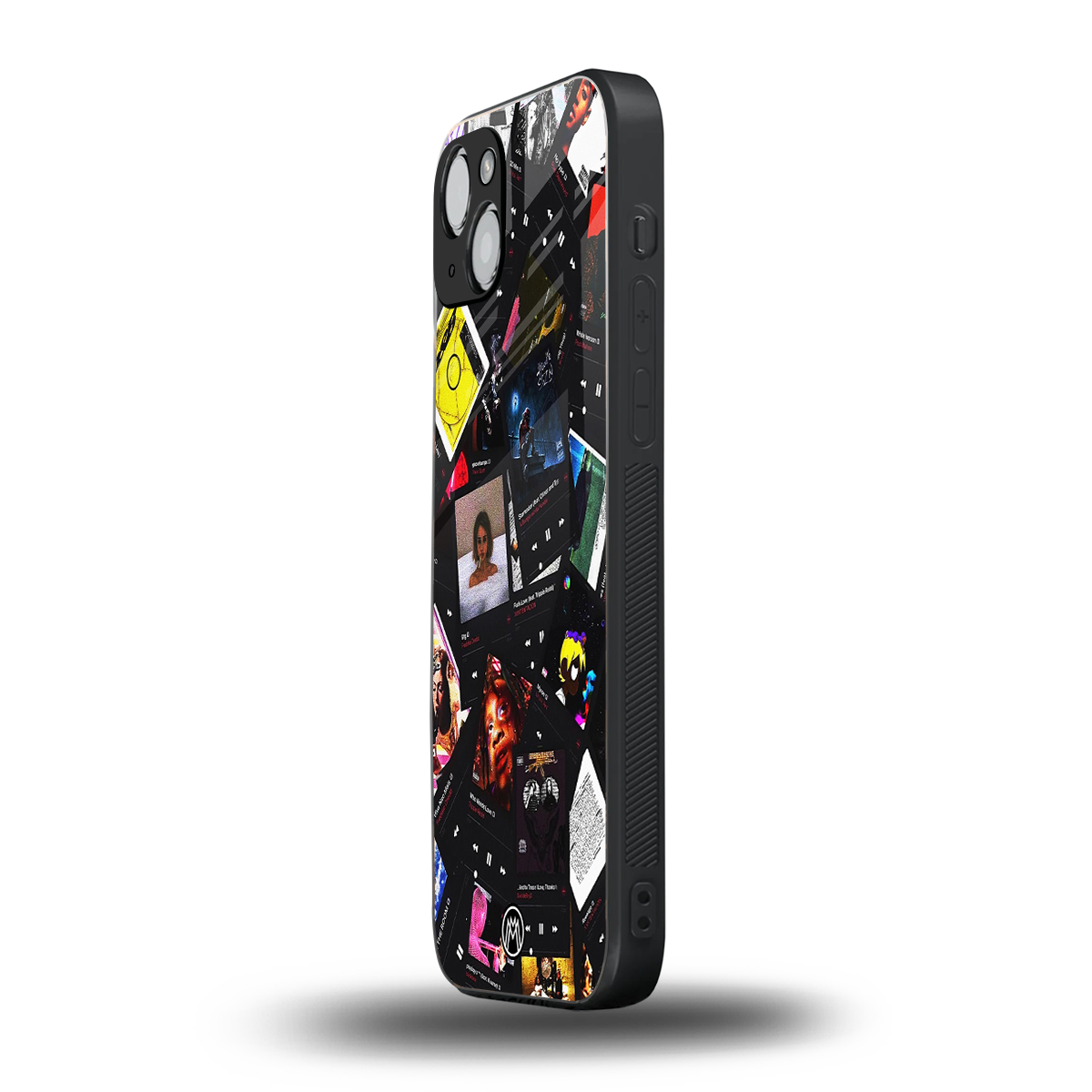 spotify and chill vibes music back phone cover | glass case for iphone 15