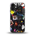 spotify and chill vibes music back phone cover | glass case for iphone 16 plus