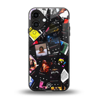 spotify and chill vibes music back phone cover | glass case for iphone 16 plus