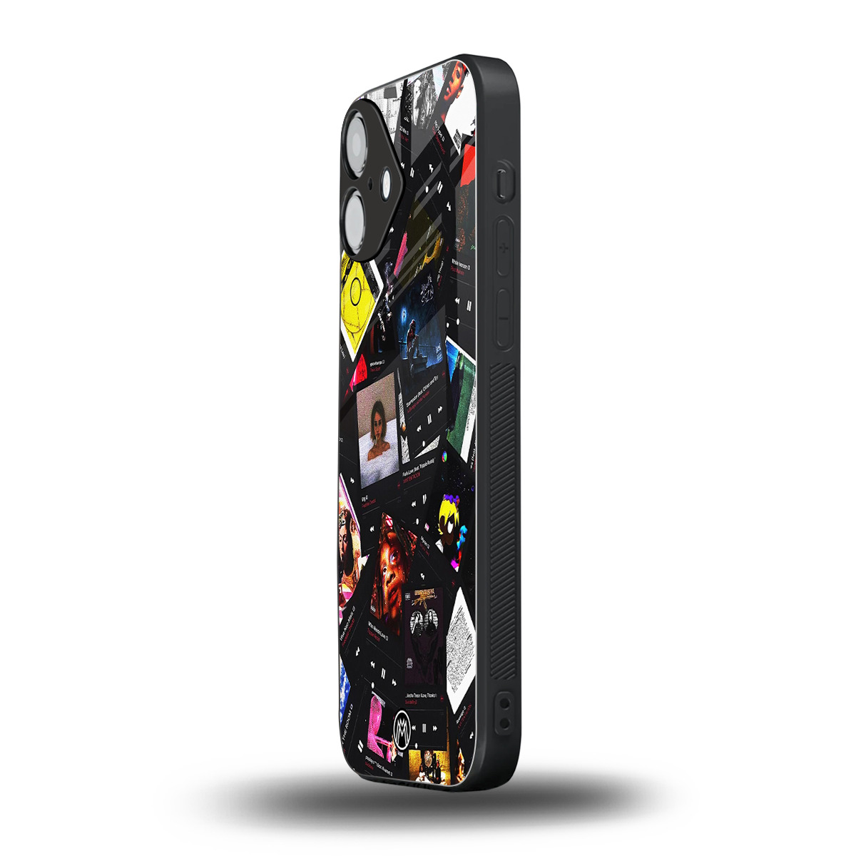 spotify and chill vibes music back phone cover | glass case for iphone 16 plus