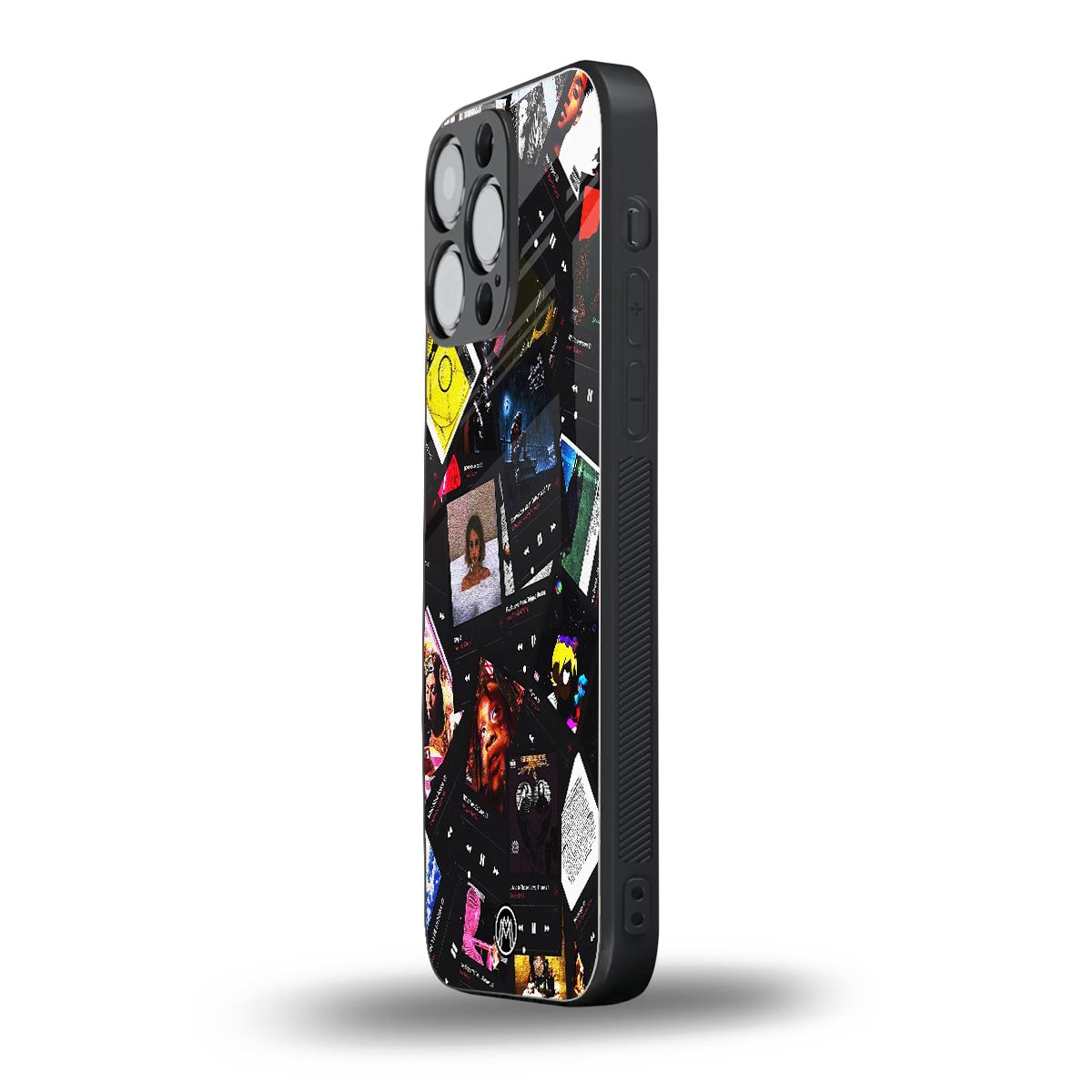 spotify and chill vibes music back phone cover | glass case for iphone 16 pro max