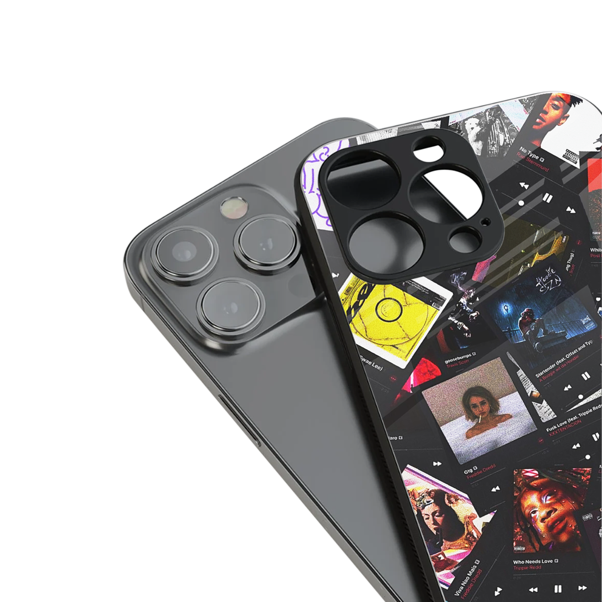 spotify and chill vibes music back phone cover | glass case for iphone 13 mini