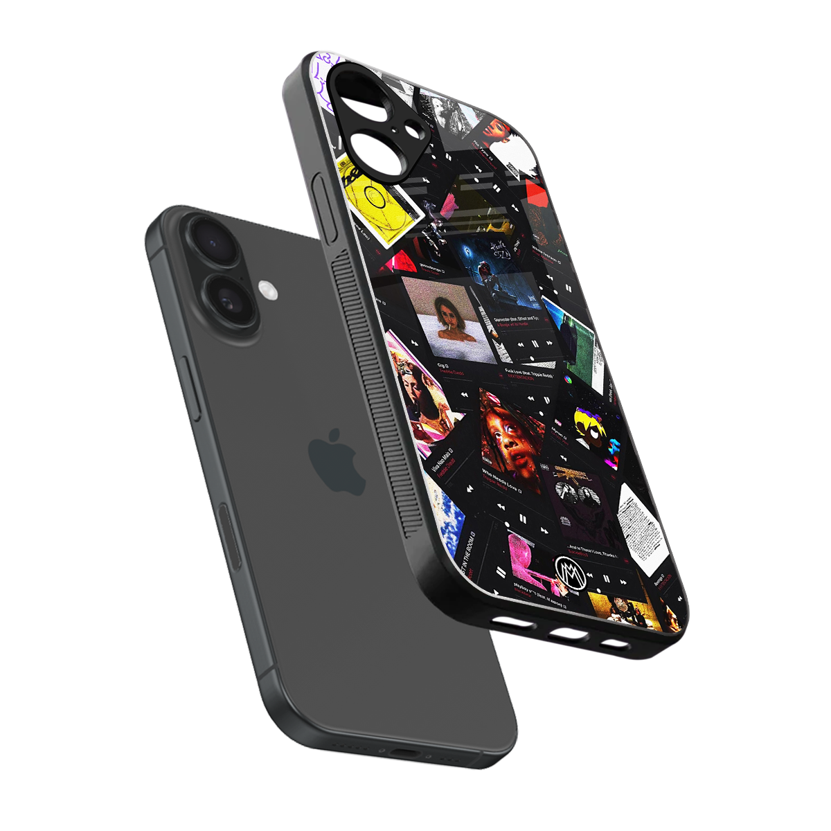 spotify and chill vibes music back phone cover | glass case for iphone 16