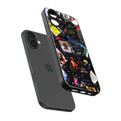 spotify and chill vibes music back phone cover | glass case for iphone 16